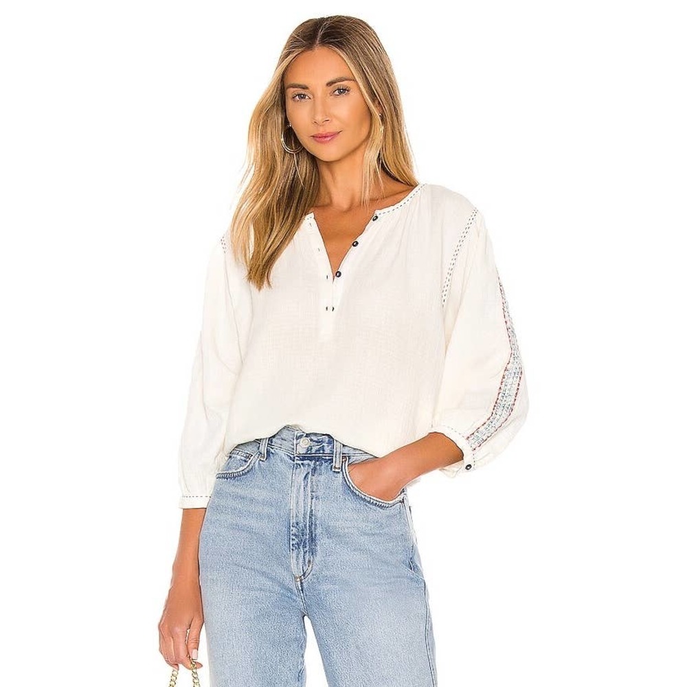 Velvet Gabby Gauze blouse Sz XS NWT